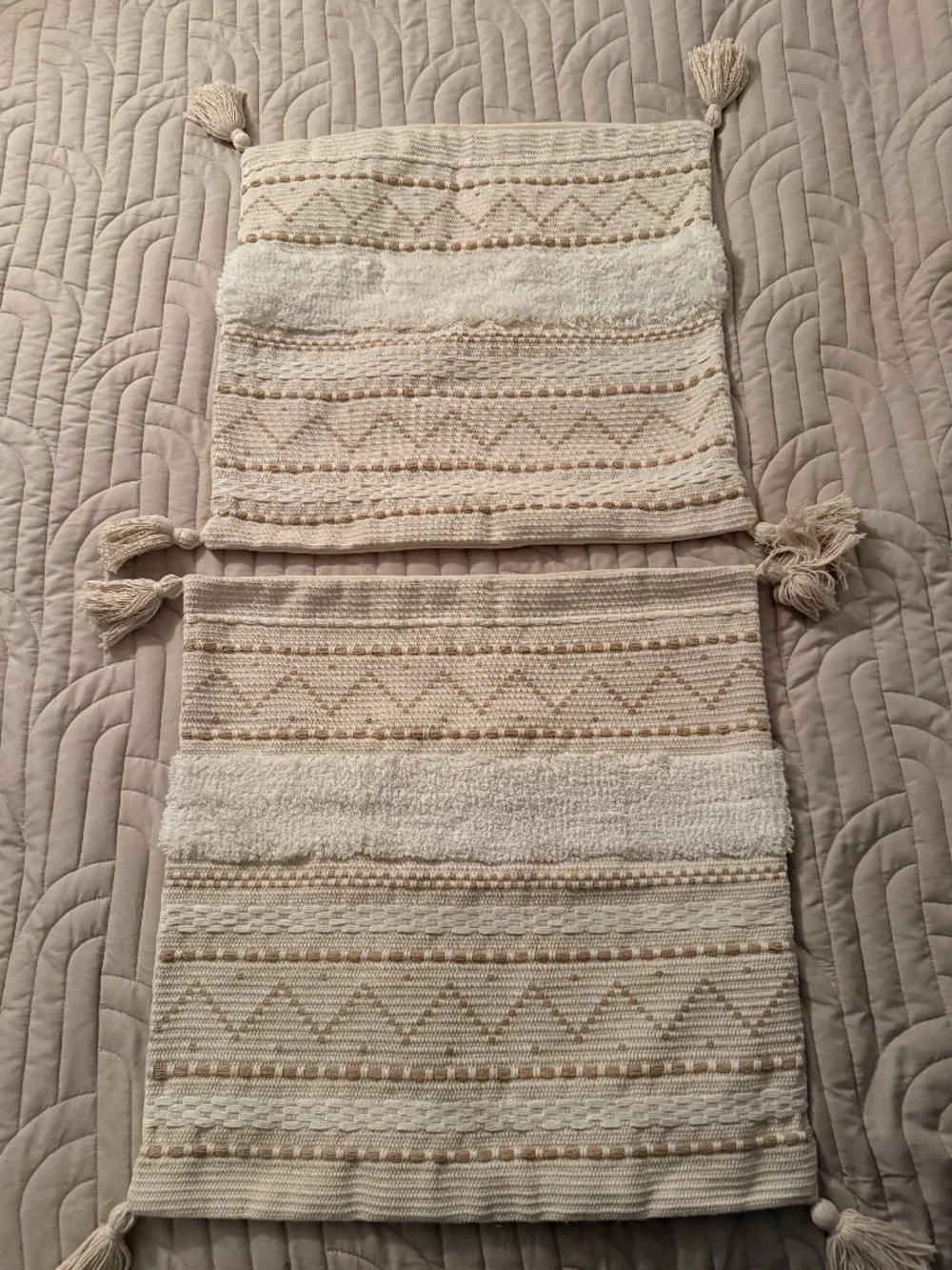 New pillow covers 20” by 20”